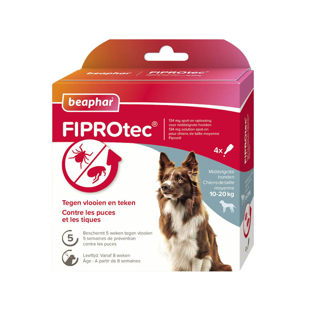 Beaphar Fiprotec Spot-On voor honden 10-20 kg