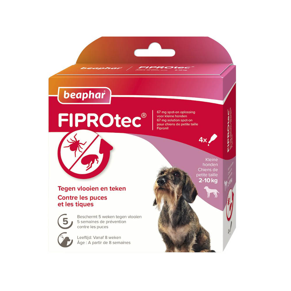 Beaphar Fiprotec Spot-On voor honden 2-10 kg 