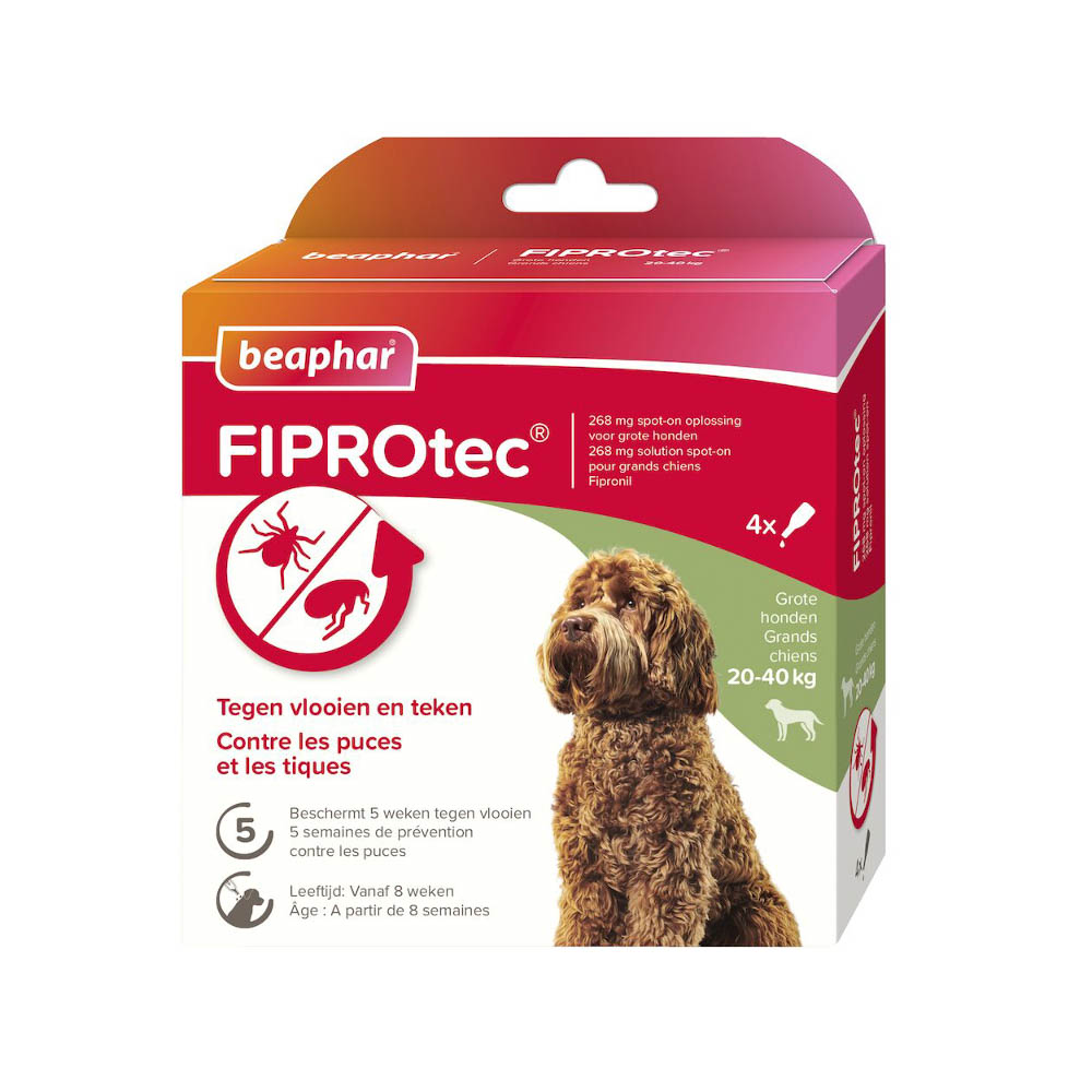 Beaphar Fiprotec Spot-On voor honden 20-40 kg 