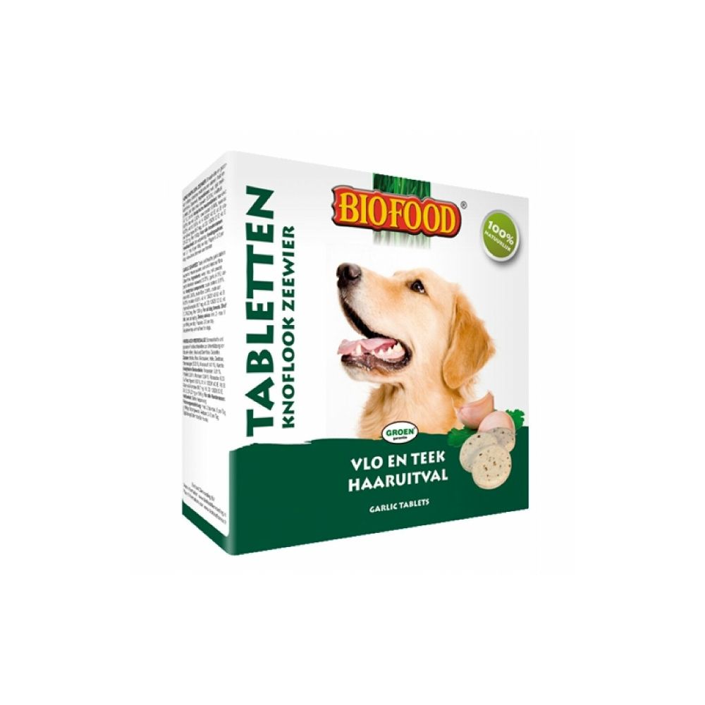 Biofood Tablet Knoflook Zeewier Maxi