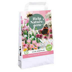 Bloembollen Tas Pink Friends Help Nature Grow Jub Holland