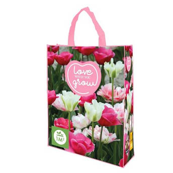 Bloembollen Tas Tulp Roze Love What You Grow Jub Holland