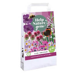 Bloembollen Tas Violet Friends Help Nature Grow Jub Holland