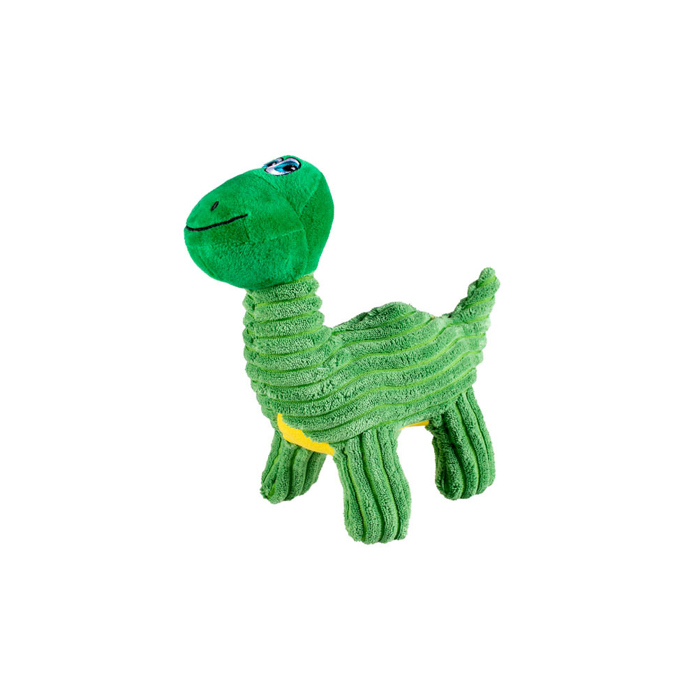 Duvo Pluche dino brontosaurus corduroy groen