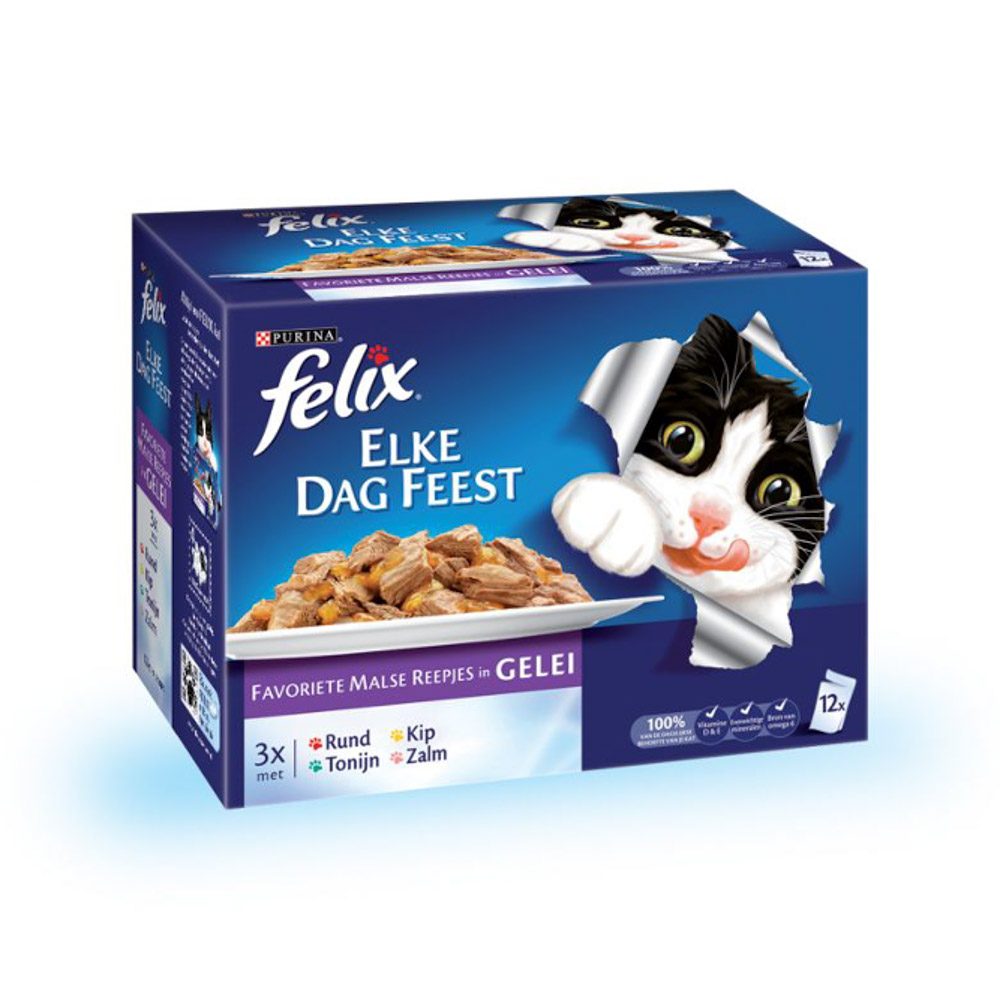 Felix Elke Dag Feest Malse Reepjes in Gelei