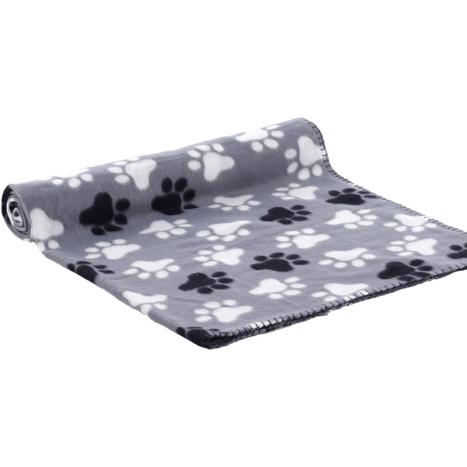 Flamingo Fleece Deken Esma Grijs 70cm x 100cm