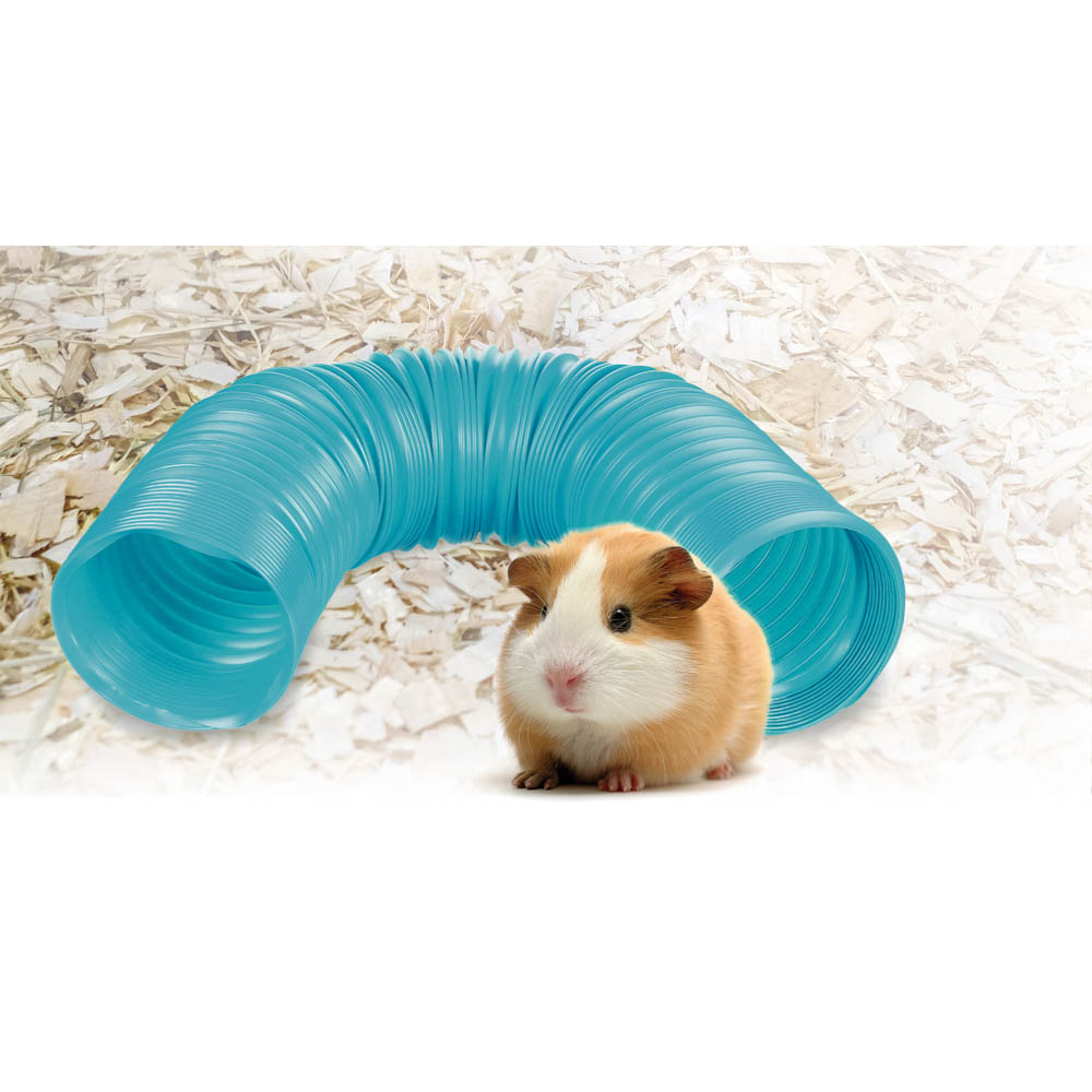 Flamingo Flex Hamstertunnel Turqouoise 19-75cm