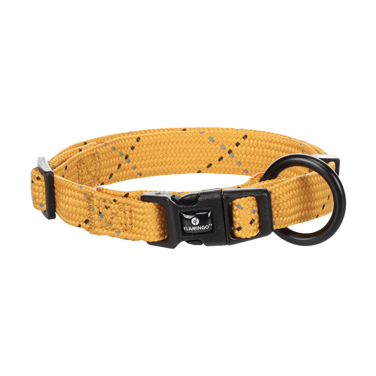 Flamingo Halsband Puppy Dolly Oker