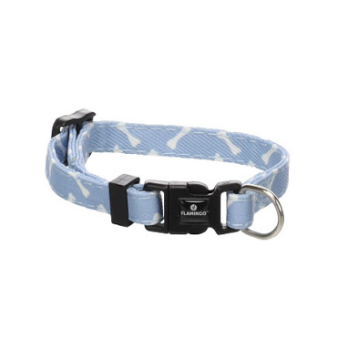 Flamingo Halsband Puppy Sari Blauw