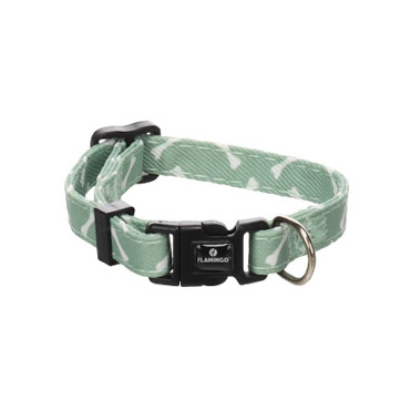 Flamingo Halsband Puppy Sari Groen