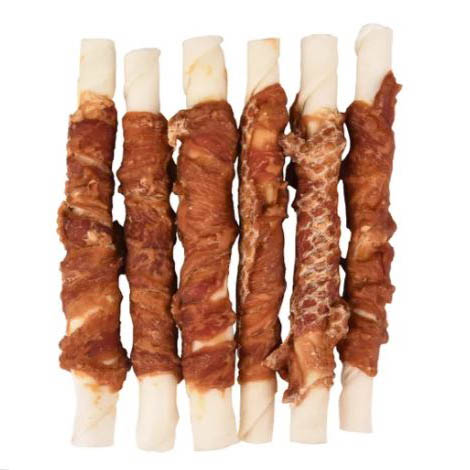 Flamingo Hondensnack RHide Sticks Met Eend