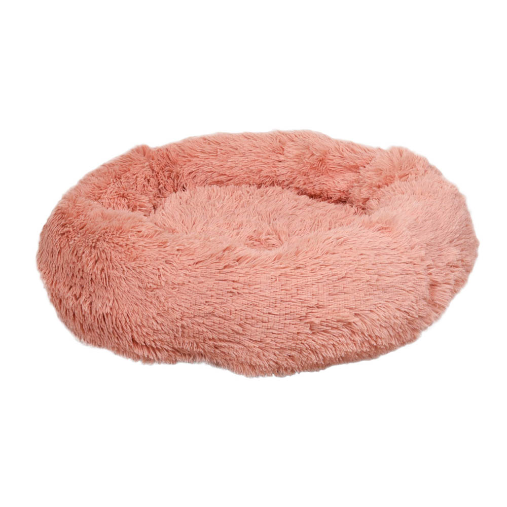Flamingo Kattenmand Krems Fluffy Rond Oud Roze