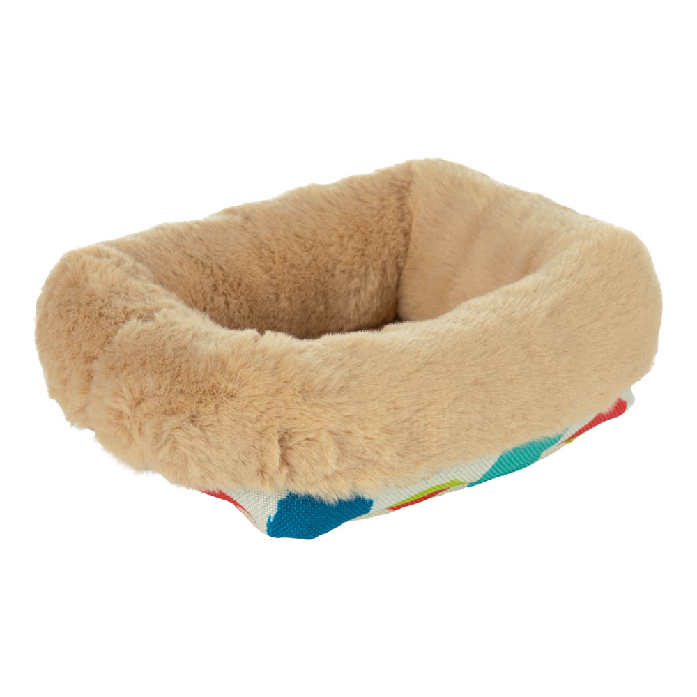 Flamingo Knaagdiermand Fizi Rechthoekig Gekleurd 15cm