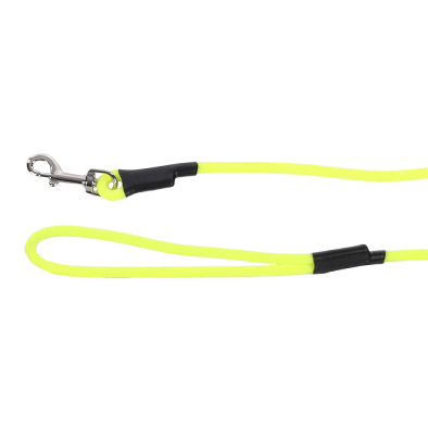 Flamingo Trainings- en zoeklijn Caspar Fluo Geel Rond