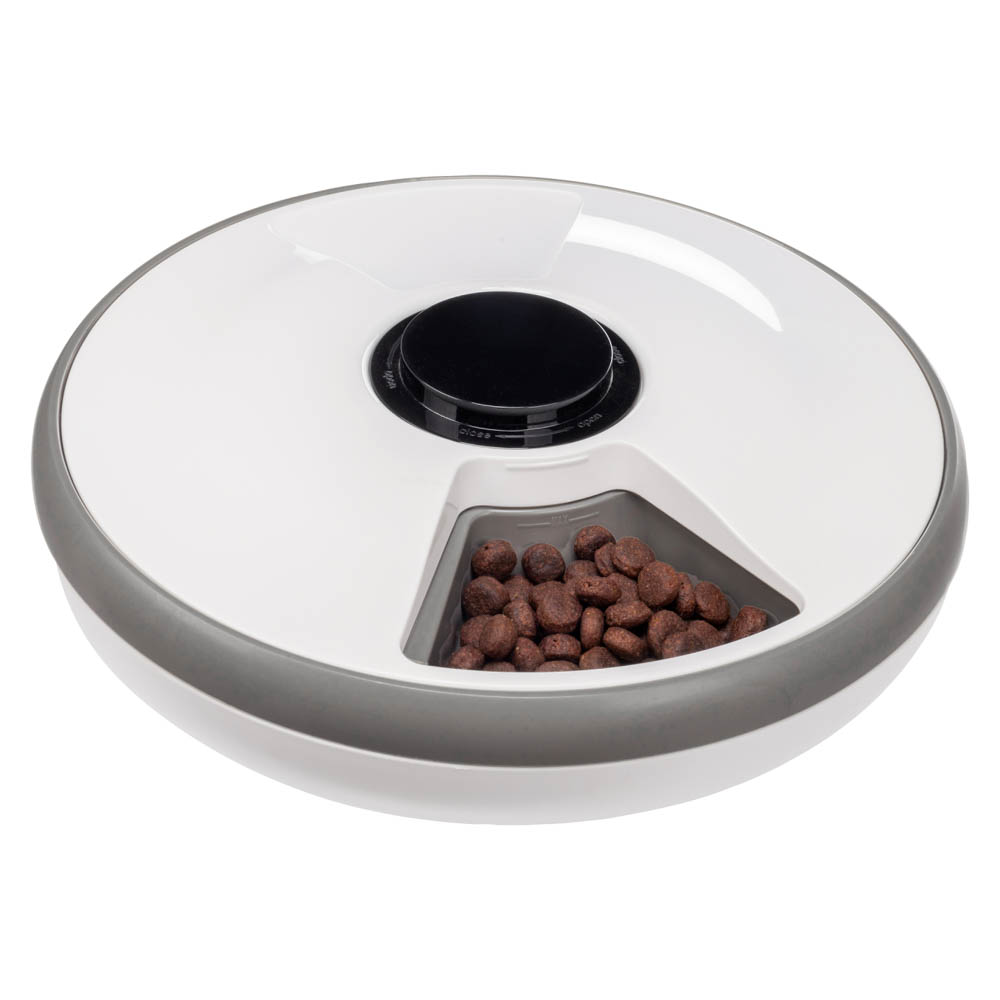 Flamingo Voederautomaat Labo Rond Wit 6x180ml