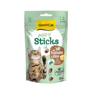 GimCat Mini Sticks met Kalkoen en Kaas