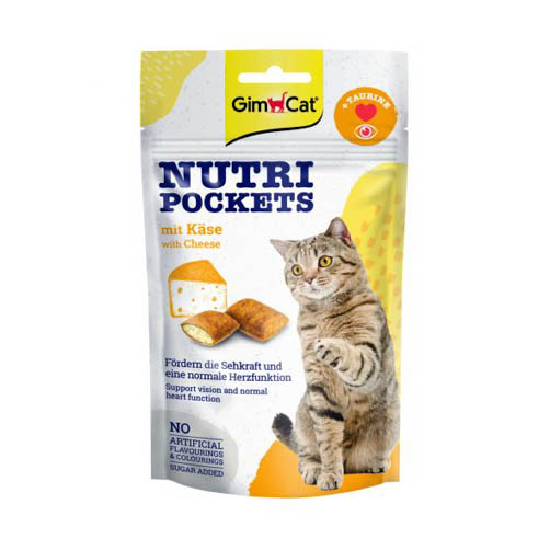 GimCat Nutri Pockets Kattensnack Kaas