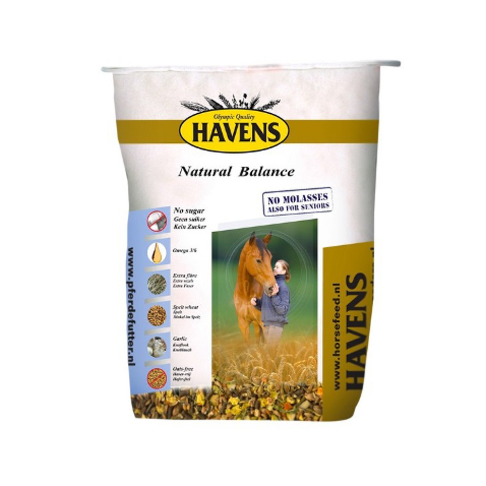 Havens Natural Balance - zonder melasse