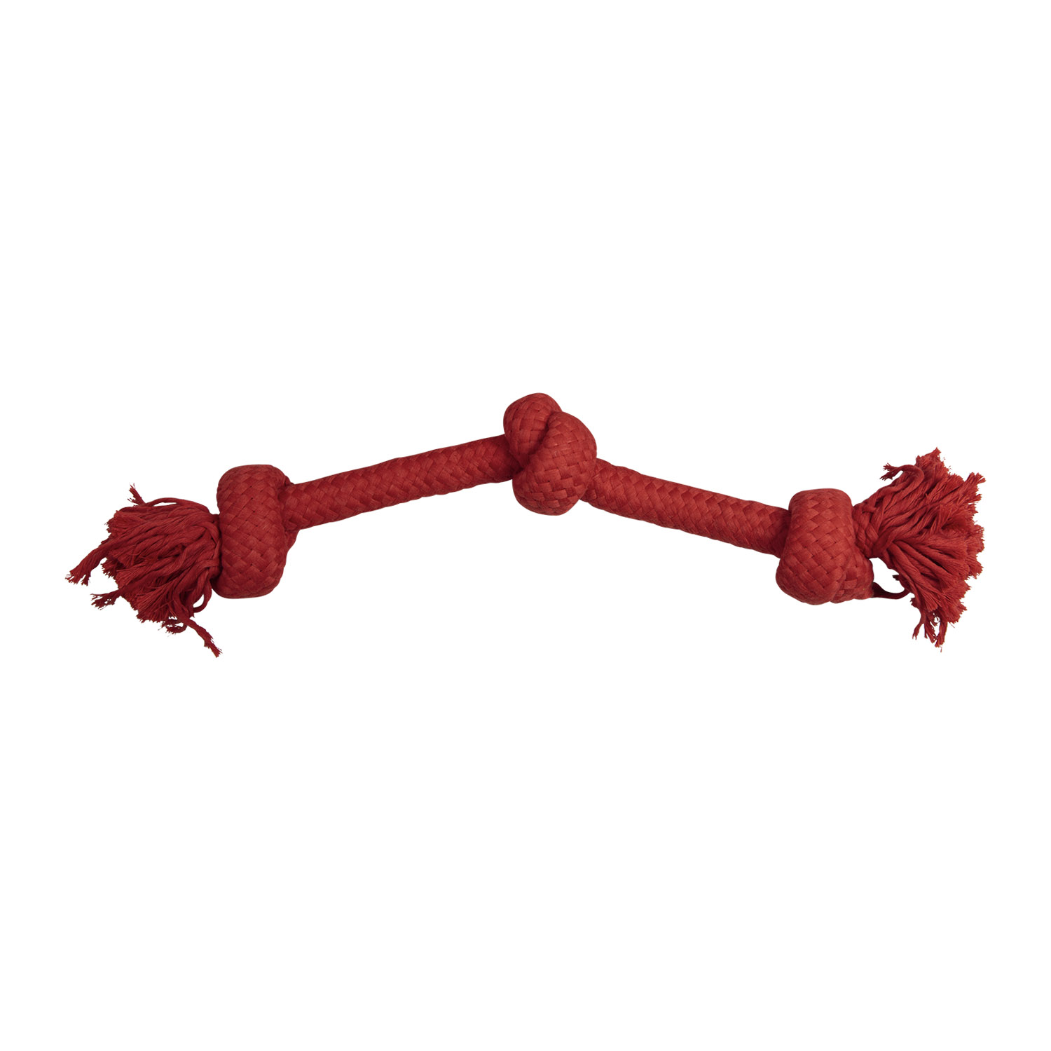 Jack And Vanilla Hondenspeelgoed Playscent Flostouw Rund 3 knopen