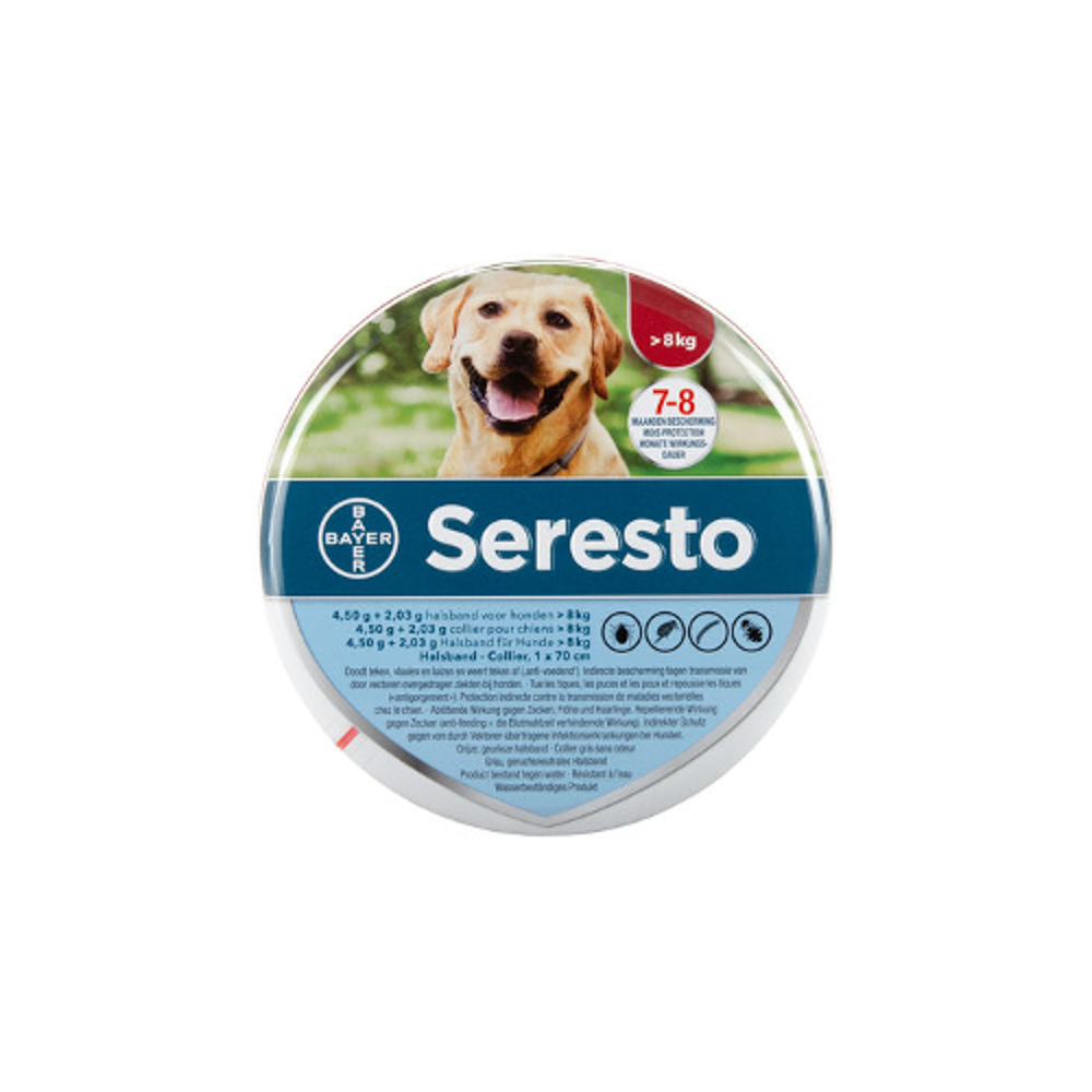 Seresto Halsband voor grote hond vanaf 8kg