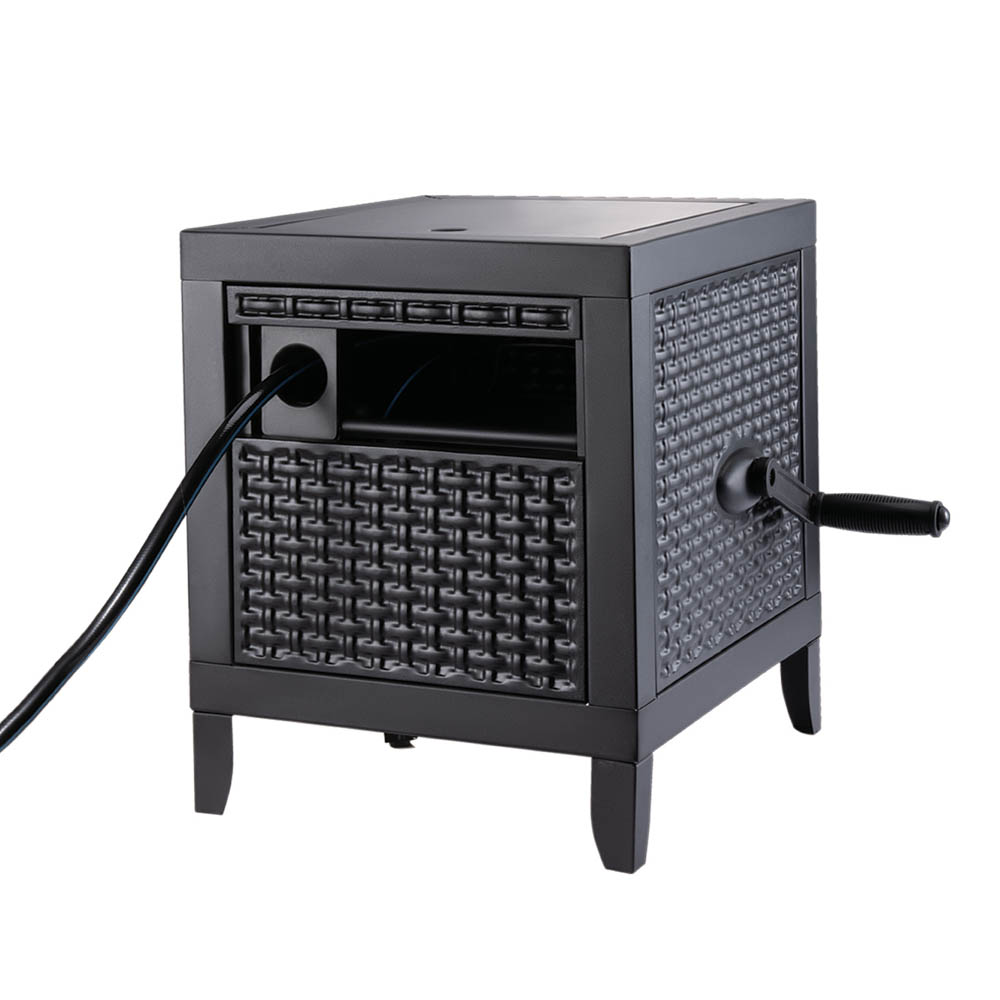 Talen Tools Decoratieve Tuinslanghaspel Opbergbox Wicker Design
