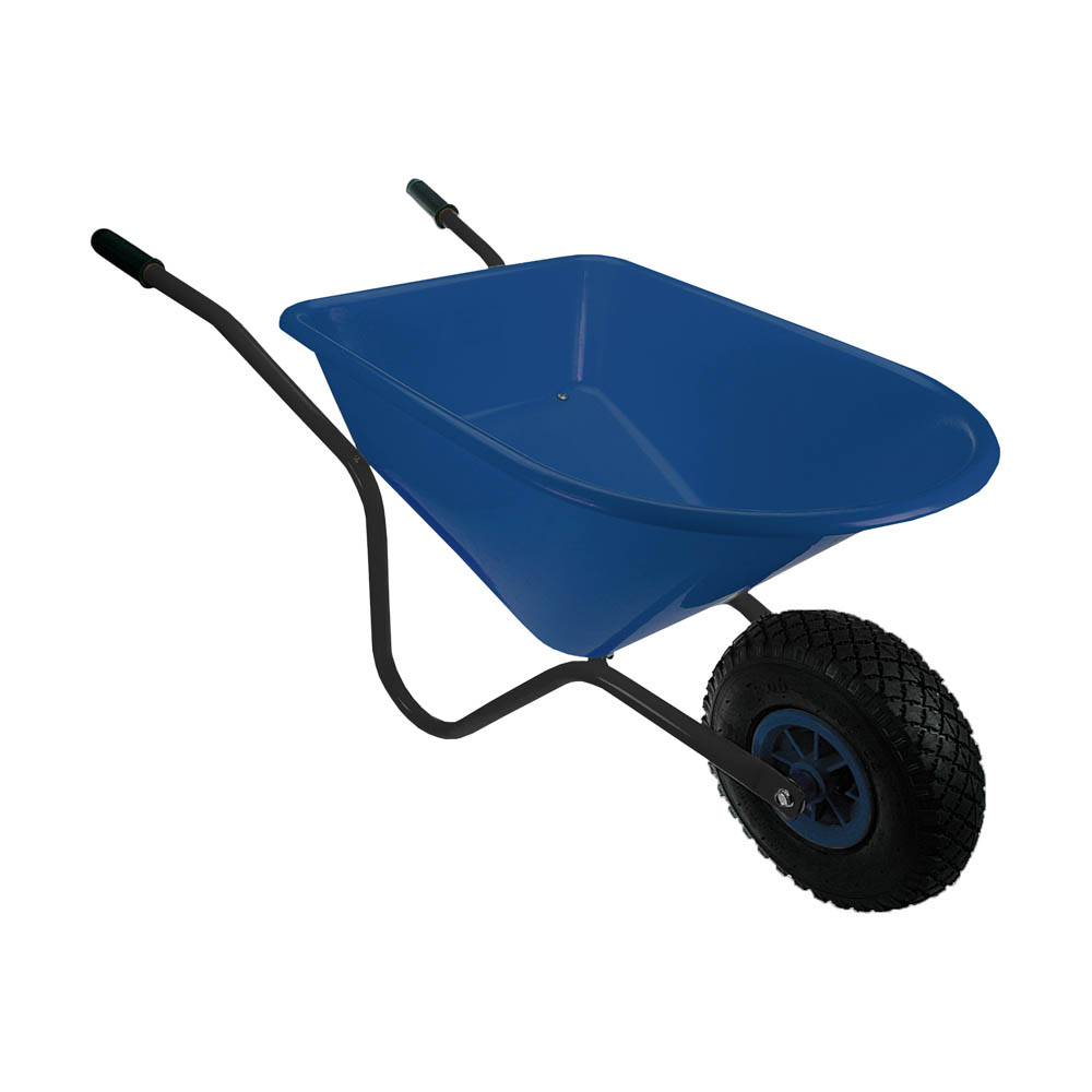Talen Tools Kinderkruiwagen blauw/zwart