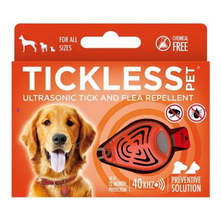 Tickless Hond en Kat Oranje