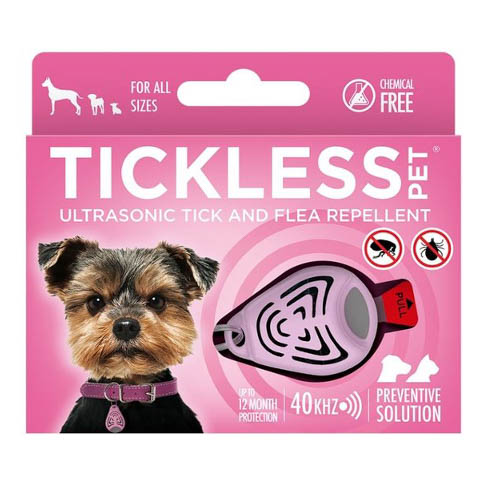 Tickless Hond en Kat Roze