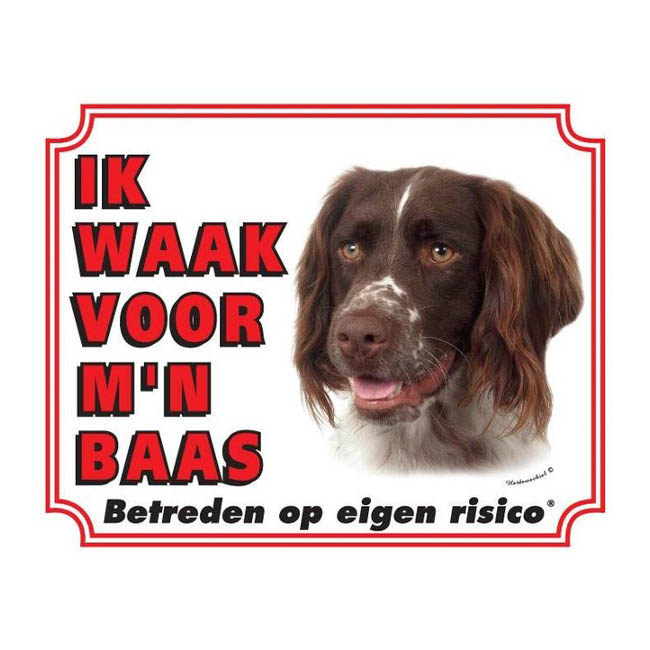 Waakbord Heidewachtel Wit